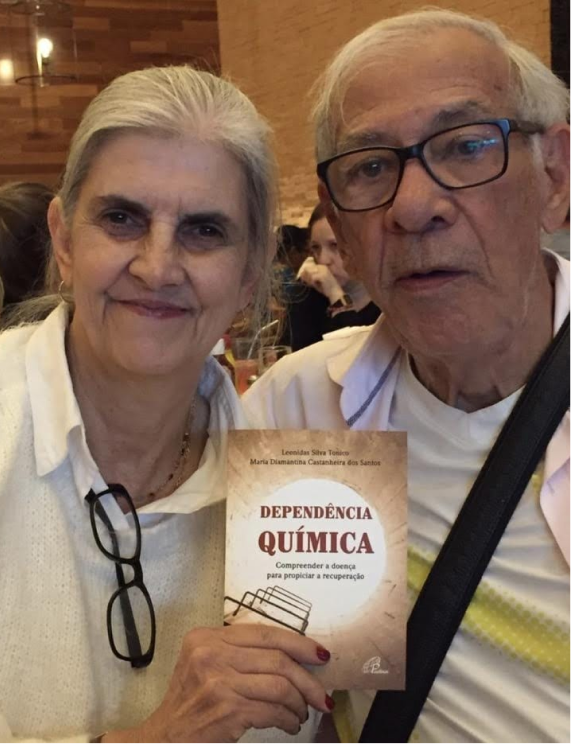 Retrato histórico de Maria Diamantina e Léo, ligados à fundação da Clínica Reviva